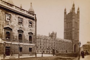 Victoria Tower Houses of Parliament autorstwa English Photographer
