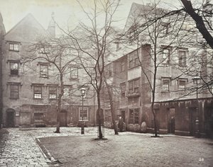 Widok Barnards Inn, Londyn, 1879 autorstwa English Photographer