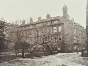 Widok Clifford Inn, City of London, 1885 autorstwa English Photographer