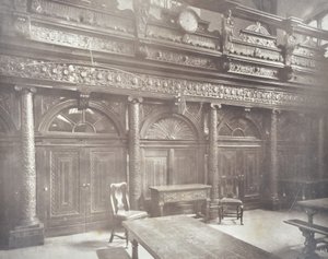 Widok Grays Inn Hall, Londyn, 1885 autorstwa English Photographer