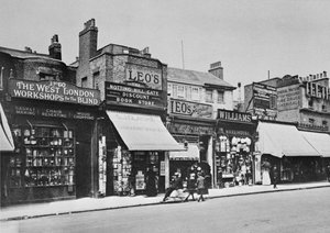 Widok na bramę Notting Hill, ok. 1913 autorstwa English Photographer