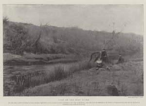Widok na rzekę Riet autorstwa English Photographer