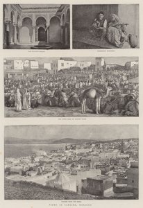 Widoki w Tanger, Maroko