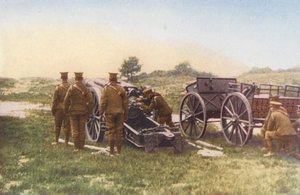 WW1: Królewski Pułk Artylerii (zdjęcie kolorowe) autorstwa English Photographer