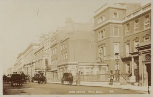 Biuro Wojenne, Pall Mall autorstwa English Photographer