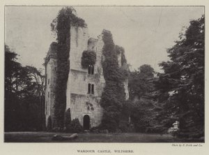 Zamek Wardour, Wiltshire autorstwa English Photographer