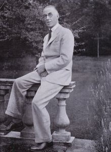 Warwick Deeping (zdjęcie czarno-białe) autorstwa English Photographer