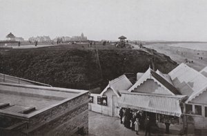 Whitley Bay, The Links (zdjęcie czarno-białe) autorstwa English Photographer