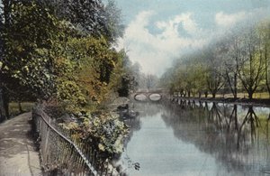 Willes Bridge, Leamington autorstwa English Photographer