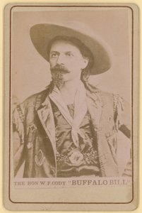William F Cody, Buffalo Bill autorstwa English Photographer