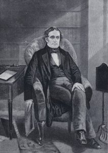 William Hickling Prescott (czarno-białe zdjęcie) autorstwa English Photographer