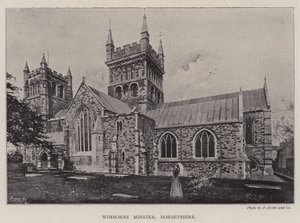 Wimborne Minster, Dorsetshire autorstwa English Photographer