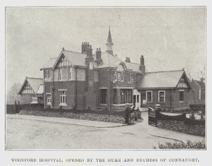 Szpital Woodford, otwarty przez księcia i księżną Connaught autorstwa English Photographer