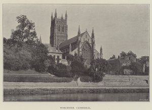 Katedra w Worcester autorstwa English Photographer