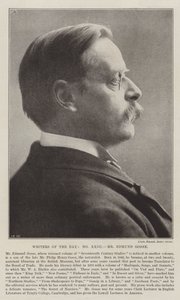 Pisarze dnia, pan Edmund Gosse autorstwa English Photographer