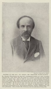 Writers of the Day, Pan Theodore Watts-Dunton autorstwa English Photographer
