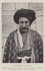 Yusuf Bey z Koshk autorstwa English Photographer
