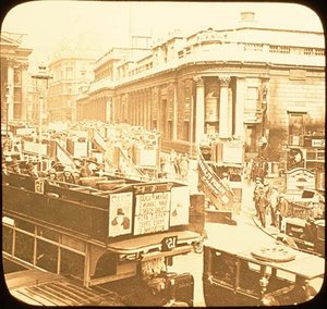 Bank Anglii i Royal Exchange, Londyn