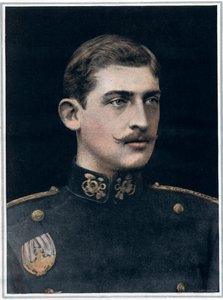 Portret Ferdynanda Rumuńskiego (1865-1927), króla Rumunii.