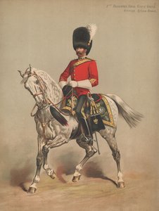 2. Dragoons, Royal Scots Greys, oficer, rozkaz rewizyjny autorstwa English School