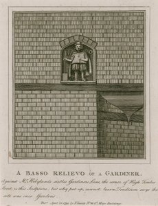 Basso Relievo Gardinera autorstwa English School