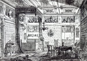 د خوب خونه، د کور فرنیشر او ډیکوریټر څخه، د دسمبر په لومړۍ نیټه 1872 پولی autorstwa English School