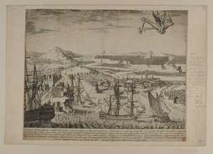 Karykatura wojny o sukcesję austriacką, wyd. G. Foster, Londyn, 1743 autorstwa English School
