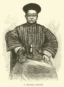 Chiński lekarz autorstwa English School
