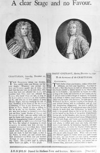Jasna scena i bez łaski, 1730 (grawerunek) autorstwa English School
