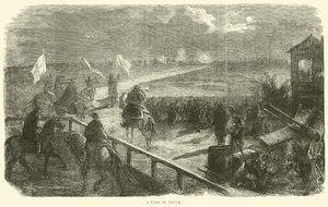 Flaga rozejmu, grudzień 1870 autorstwa English School