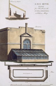 Gorący dom stracony dla jego łaski księcia Bedford w opactwie Woburn, 1806 autorstwa English School