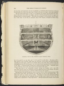 Hulk (statek więzienny), z „The Criminal Prisons of London”, Henry Mayhew autorstwa English School