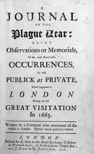 Dziennik z roku dżumy, 1665 autorstwa English School
