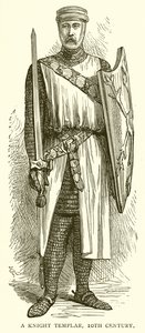 Templariusz, X wiek autorstwa English School