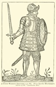 Wojownik nordycki, Ingolfir, AD 874 autorstwa English School