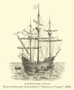 Portugalski Carrack autorstwa English School