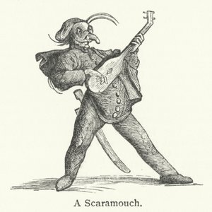 Scaramouch (grawerunek) autorstwa English School