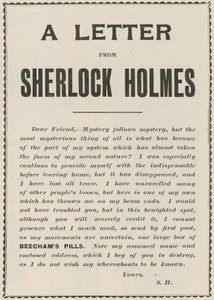 List od Sherlocka Holmesa autorstwa English School