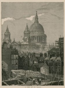 Zajrzyj do St Pauls w Londynie autorstwa English School