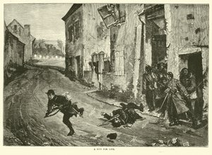 Bieg po życie, maj 1871 autorstwa English School