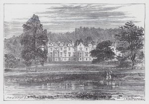 Abbotsford (grawerowanie) autorstwa English School