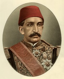Abdul Hamid II, sułtan Turcji autorstwa English School