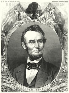 Abraham Lincoln (rycina) autorstwa English School
