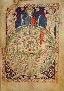 Dodatkowe Ms 28681, f.9: Mapa świata (welin) autorstwa English School