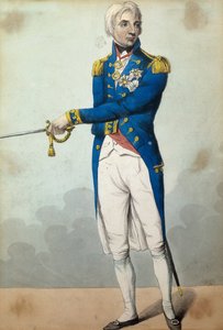 Admirał Horatio Nelson (1758-1805) autorstwa English School