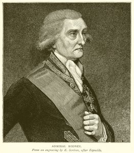 Admirał Rodney autorstwa English School