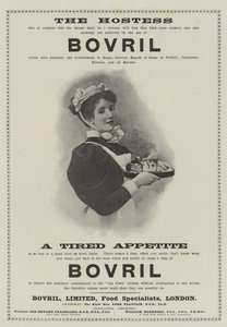 Reklama, Bovril (grawerowanie) autorstwa English School