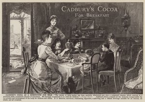 Reklama, Kakao Cadbury (grawerowanie) autorstwa English School