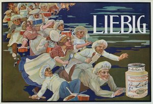 Reklama dla Liebig autorstwa English School