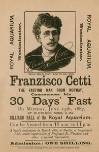 Reklama dla Franzisco Cetti autorstwa English School